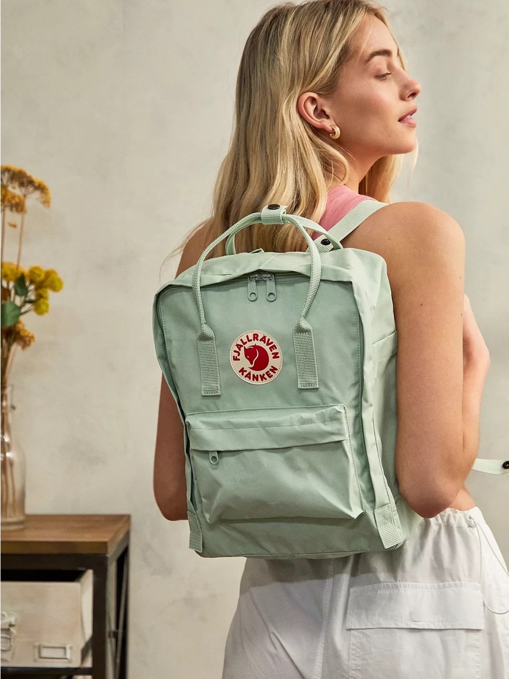 Fjallraven Kånken Mint Green Backpack